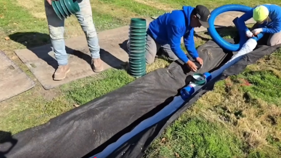 French Drain: Less Work, Less Money, Great Results!